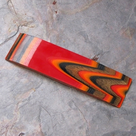 G-Wood rot-orange-schwarz 6,5 mm