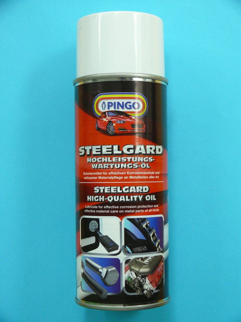 Pingo Steelgard Hochleistungs-Wartungsöl 400 ml